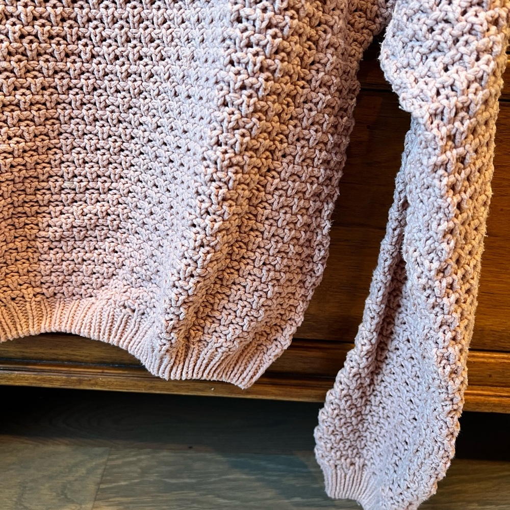 Universal Thread Blush Crew Neck Sweater - Picture 3 of 8